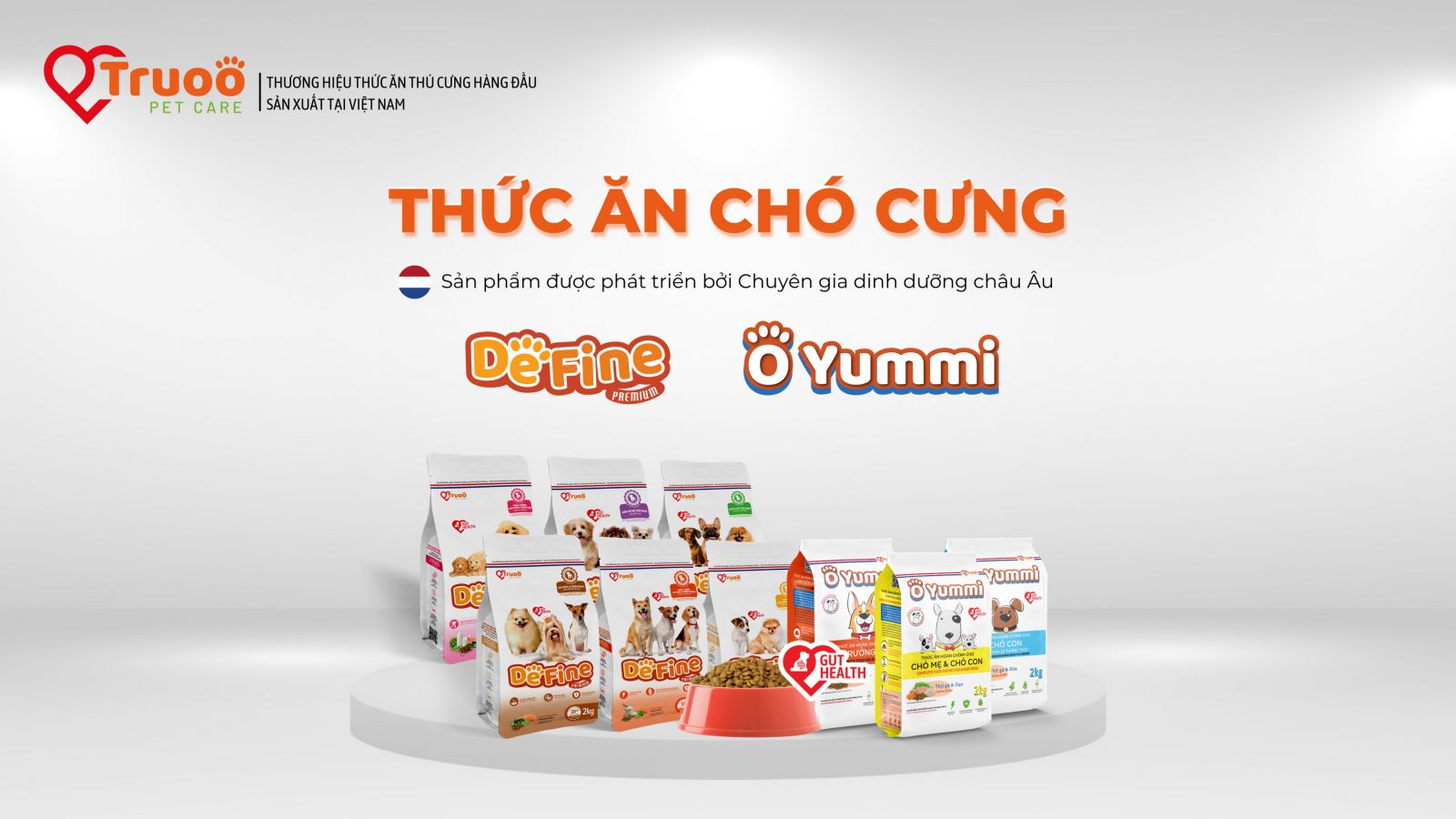 Truoo Pet Care - thương hiệu thức ăn thú cưng hàng đầu sản xuất tại Việt Nam