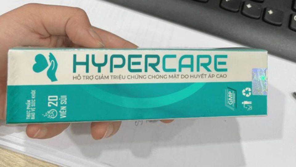 Thực phẩm bảo vệ sức khỏe CALBRIONA EU, HYPERCARE vi phạm luật quảng cáo