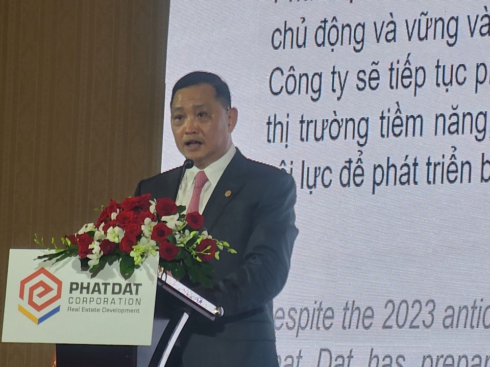 Đại hội đồng Cổ đông thường niên năm 2023: Chủ tịch Phát Đạt trần tình gì với cổ đông?