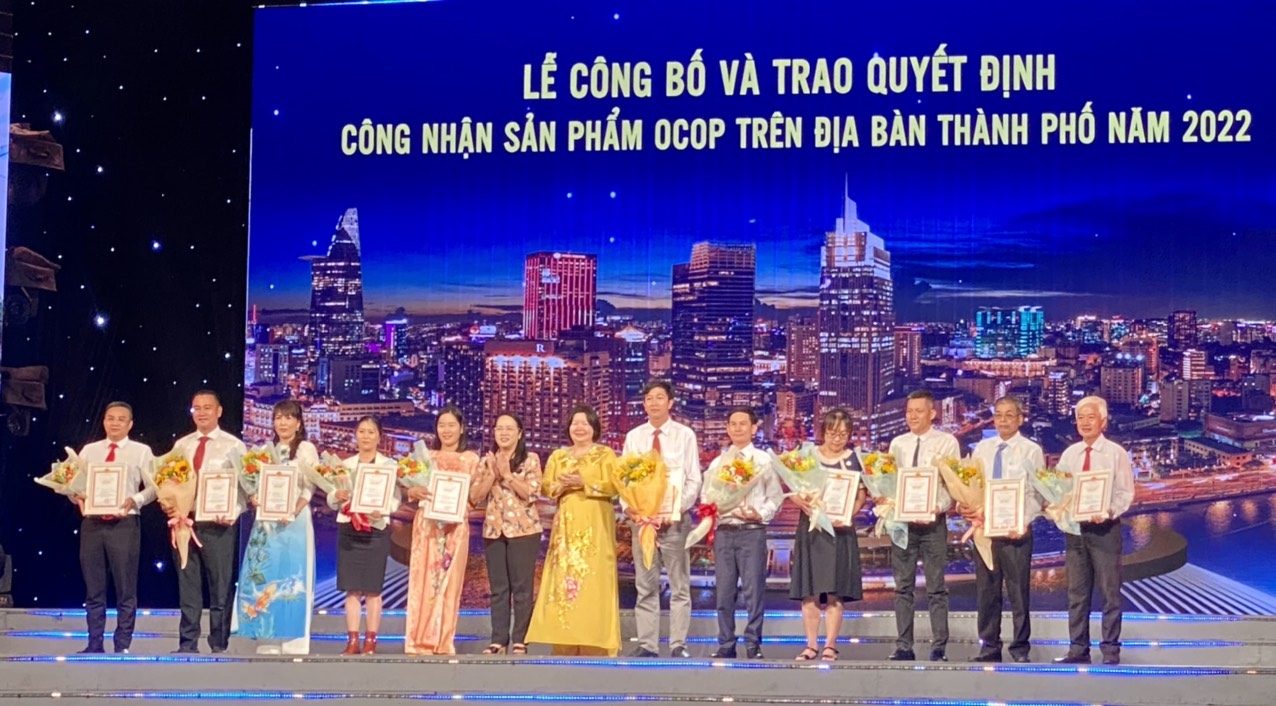 TP Hồ Chí Minh vinh danh sản phẩm đạt OCOP 4 sao