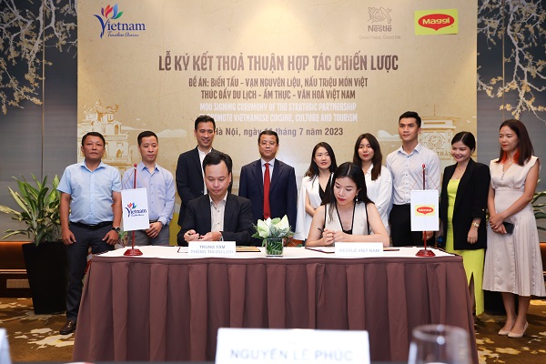 Nestlé Việt Nam hợp tác cùng Cục Du lịch thúc đẩy du lịch ẩm thực