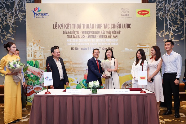 Nestlé Việt Nam hợp tác cùng Cục Du lịch thúc đẩy du lịch ẩm thực