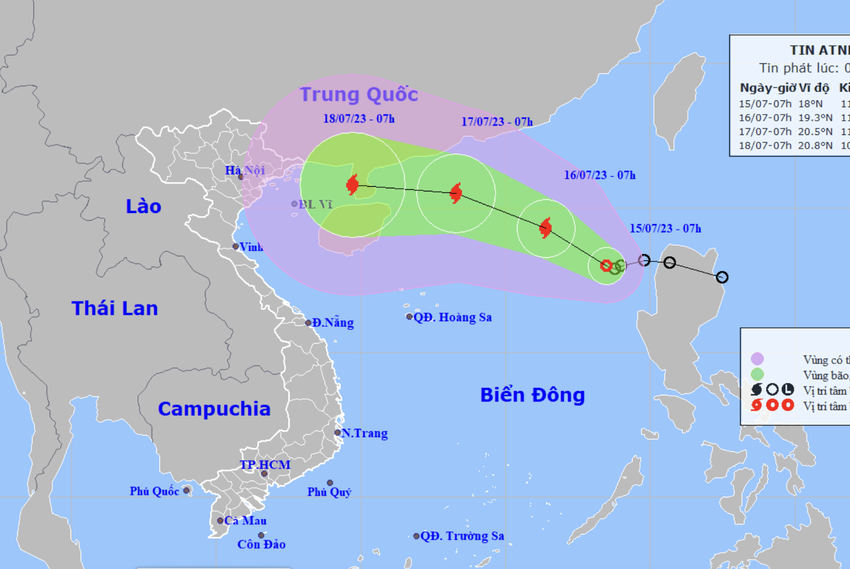 Áp thấp nhiệt đới có thể mạnh lên thành bão, miền Bắc mưa lớn