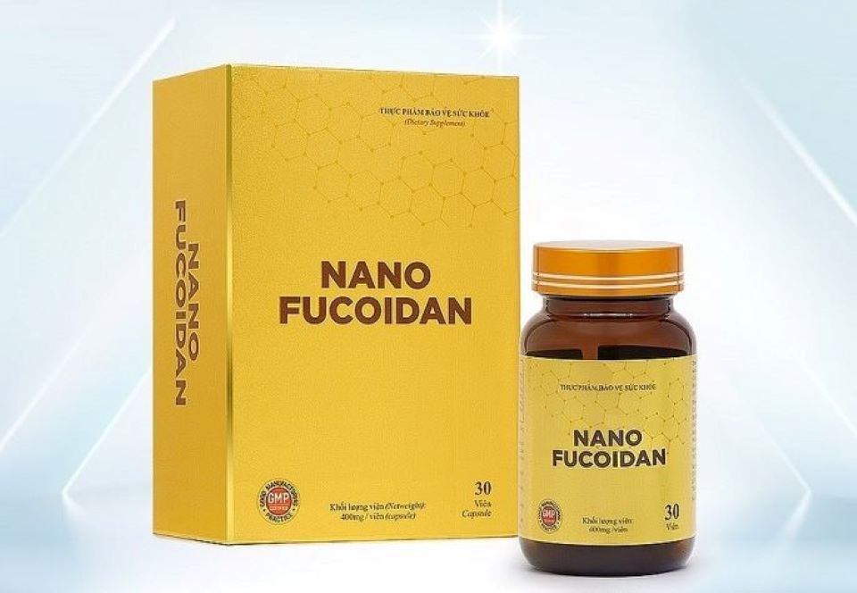 Thực phẩm bảo vệ sức khỏe Nano Fucoidan quảng cáo như thuốc chữa bệnh