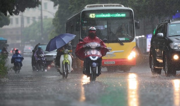 Dự báo thời tiết ngày 11/8/2023: Hà Nội có mưa rào và dông