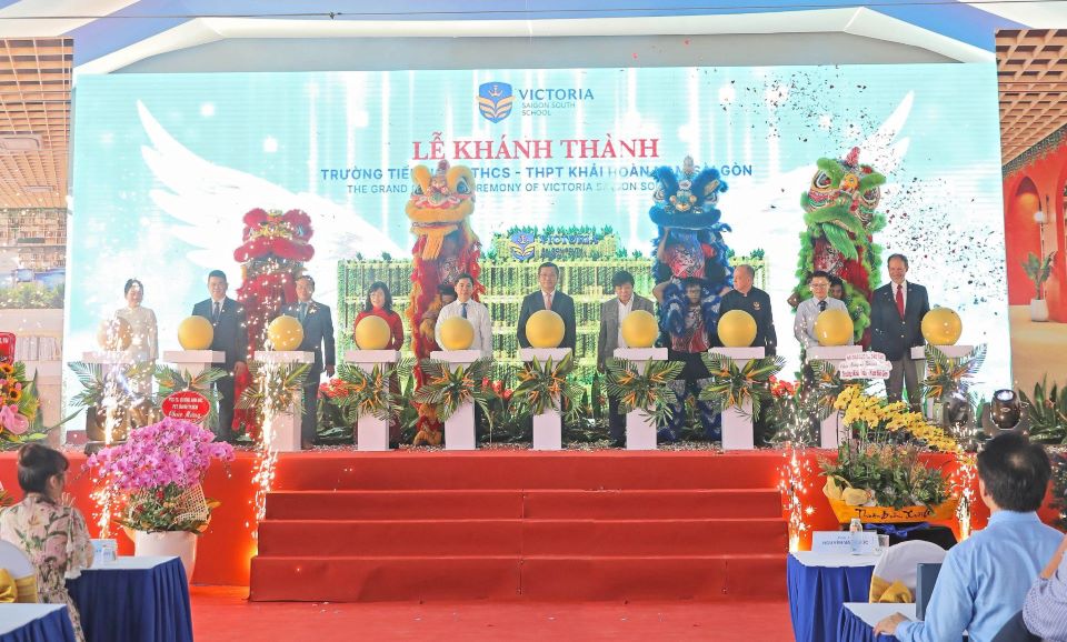 Trường Khải Hoàn Nam - Sài Gòn chính thức đi vào hoạt động với mô hình ''Happy School''