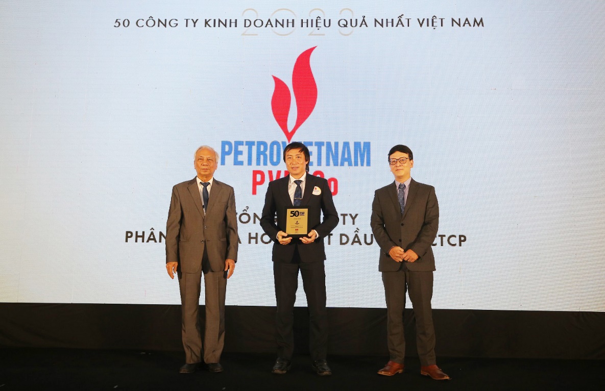 PVFCCo đạt Top 50 công ty kinh doanh hiệu quả nhất Việt Nam 2023