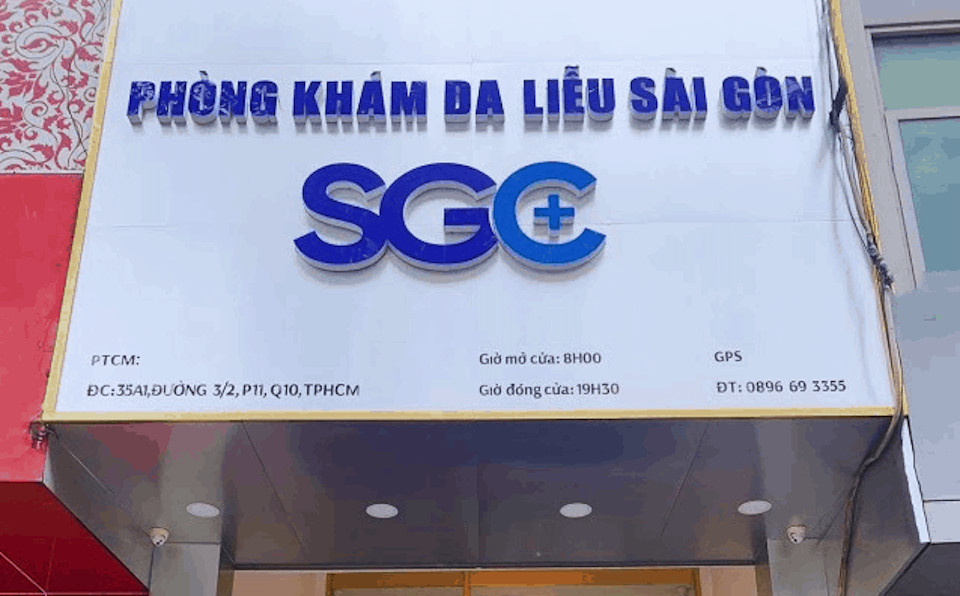 Phòng khám Da liễu Sài Gòn bị phạt gần 150 triệu đồng