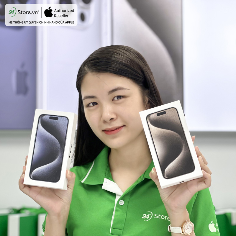 iPhone 15 series đắt hàng tại 24hStore