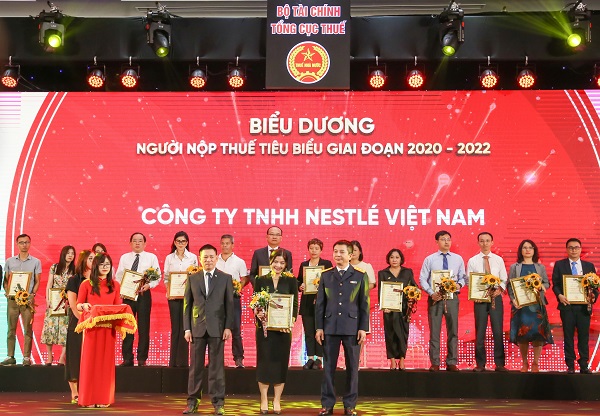 Nestlé Việt Nam tiếp tục nằm trong danh sách doanh nghiệp đóng thuế TNDN lớn nhất Việt Nam