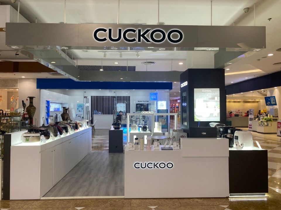 Cuckoo Vina khai trương cửa hàng mới tại các thành phố lớn