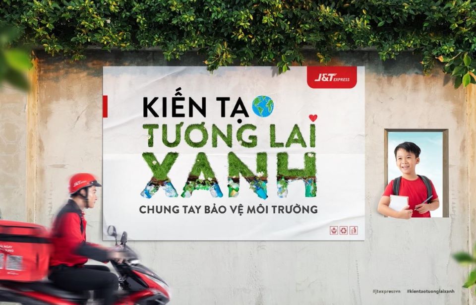 J&T Express kiến tạo giá trị bền vững cho tương lai xanh