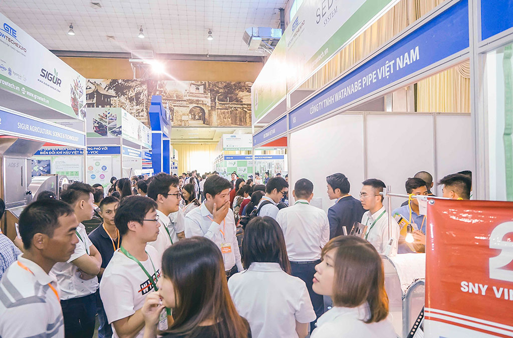 Hình ảnh về gian hàng Growtech 2022.