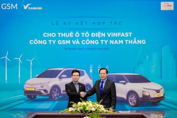 Công ty Nam Thắng thuê 200 ô tô điện từ GSM, triển khai dịch vụ taxi điện tại Kiên Giang