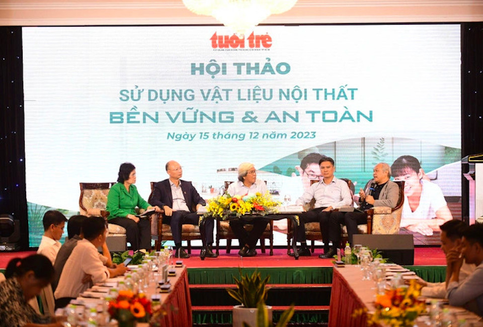 Sử dụng vật liệu nội thất: Ưu tiên yếu tố an toàn và bền vững để bảo vệ sức khỏe