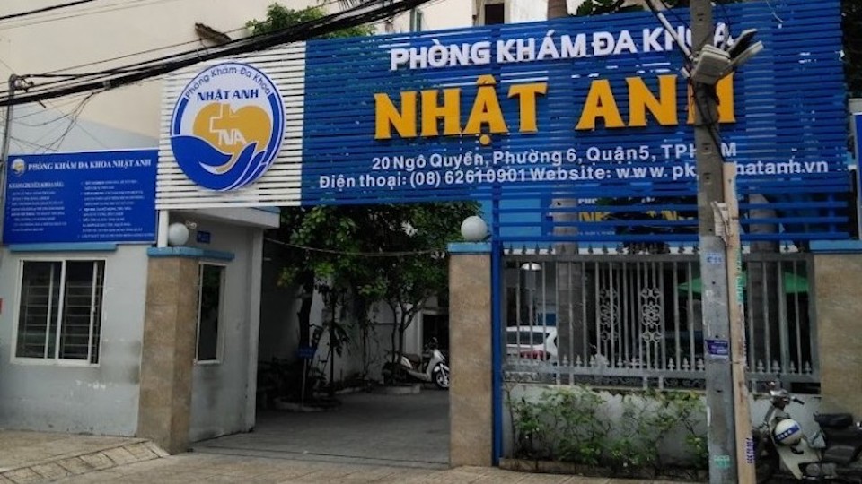 Phòng khám đa khoa Nhật Anh bị tước giấy phép hoạt động 