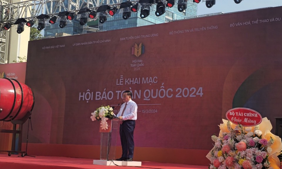 Tưng bừng khai mạc Hội Báo toàn quốc 2024