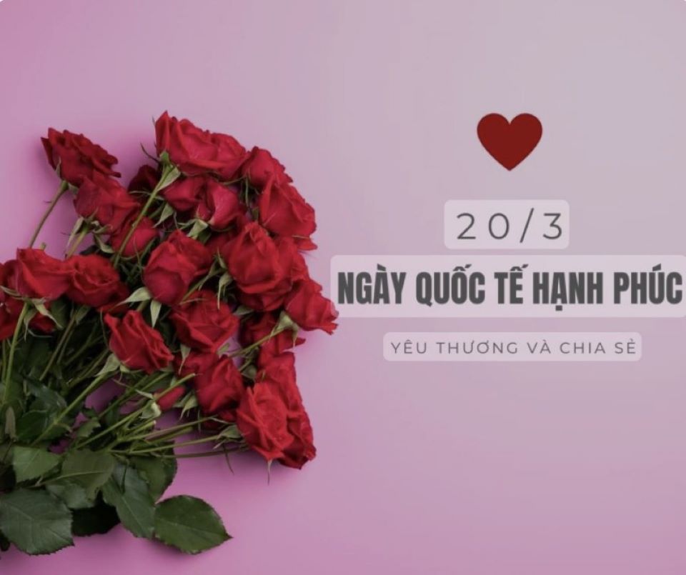 Lời chúc ngày Quốc tế Hạnh phúc 20/3 hay, ý nghĩa nhất năm 2024