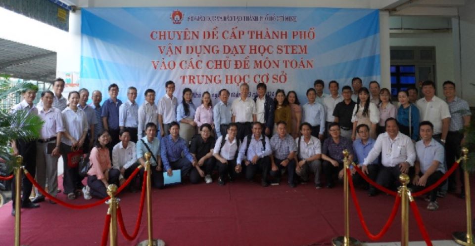 Vận dụng STEM vào các chủ đề môn toán ở TP Hồ Chí Minh