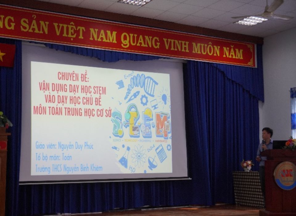 Vận dụng STEM vào các chủ đề môn toán ở TP Hồ Chí Minh