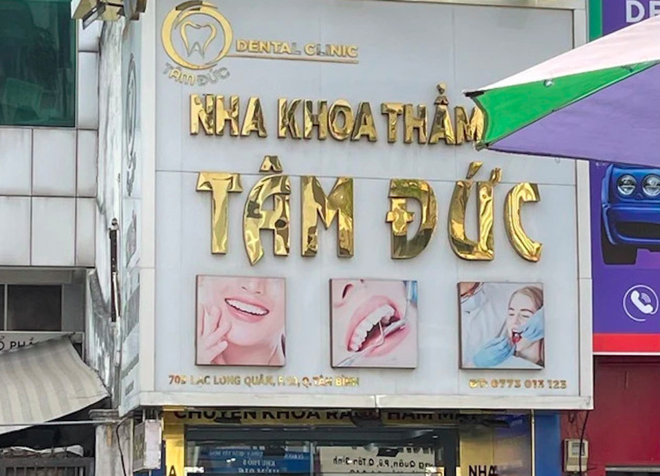 Nha khoa thẩm mỹ Tâm Đức bị đình chỉ hoạt động 4 tháng