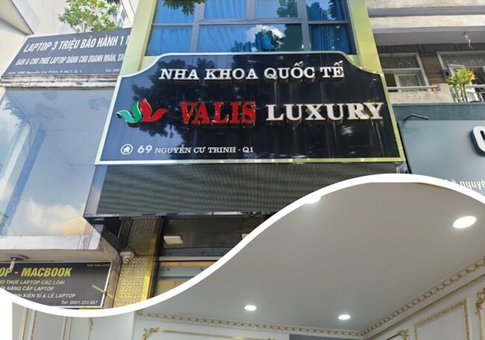 Tước giấp phép hoạt động Nha khoa Quốc tế Valis Luxury 69 