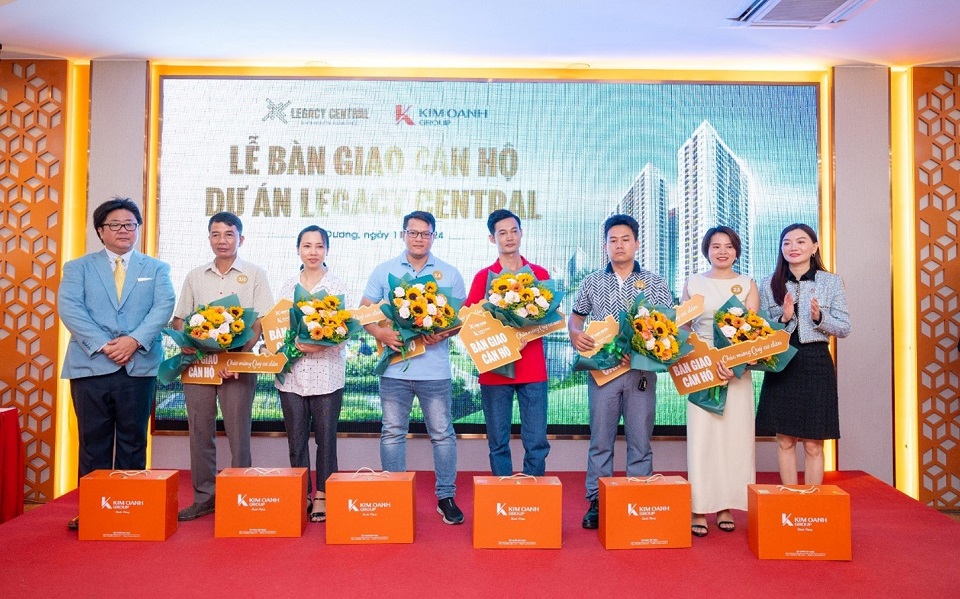 Kim Oanh Group bắt đầu bàn giao căn hộ Legacy Central