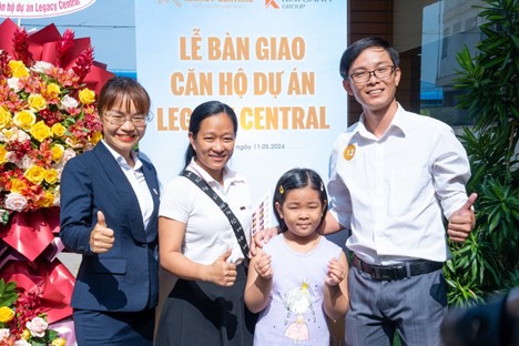 Kim Oanh Group bắt đầu bàn giao căn hộ Legacy Central