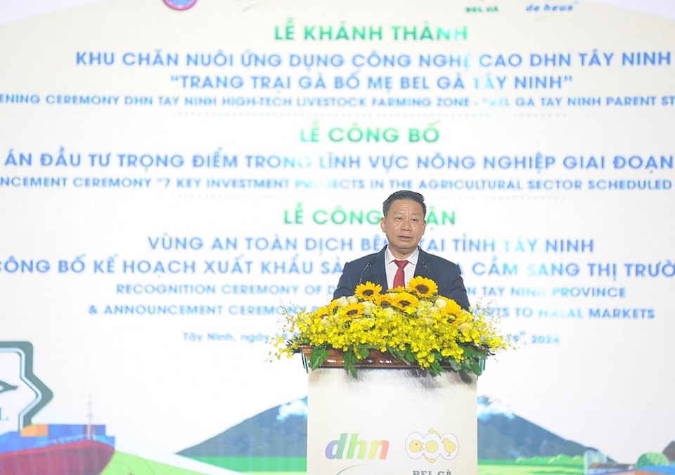 Tây Ninh công bố vùng an toàn dịch bệnh chăn nuôi