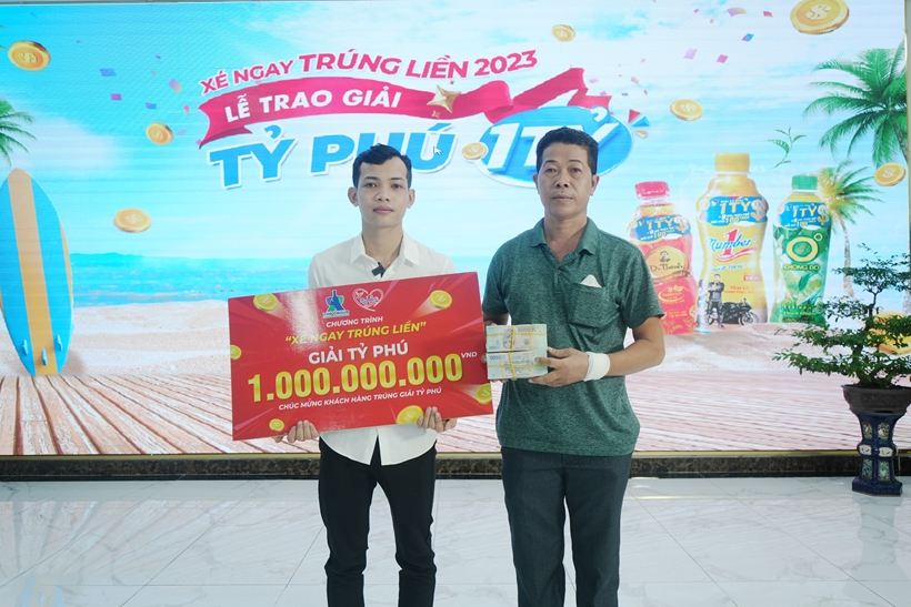 Xé nhãn nước tăng lực Number 1 để sở hữu những giải thưởng tiền mặt giá trị, giải đặc biệt lên đến 500 triệu đồng