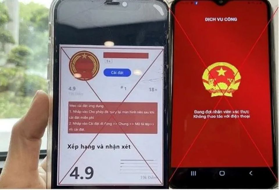 Hà Nội: Người phụ nữ mất 2 tỷ đồng vì cài app dịch vụ công giả