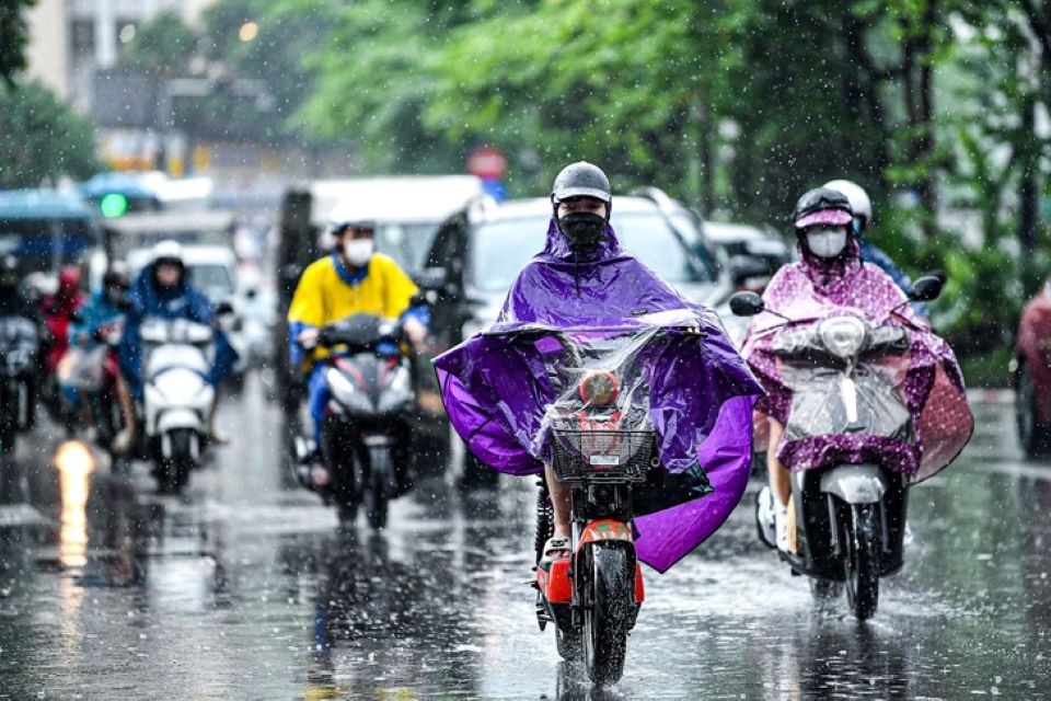 Thời tiết ngày 9/6/2024: Bắc Bộ cục bộ có mưa lớn