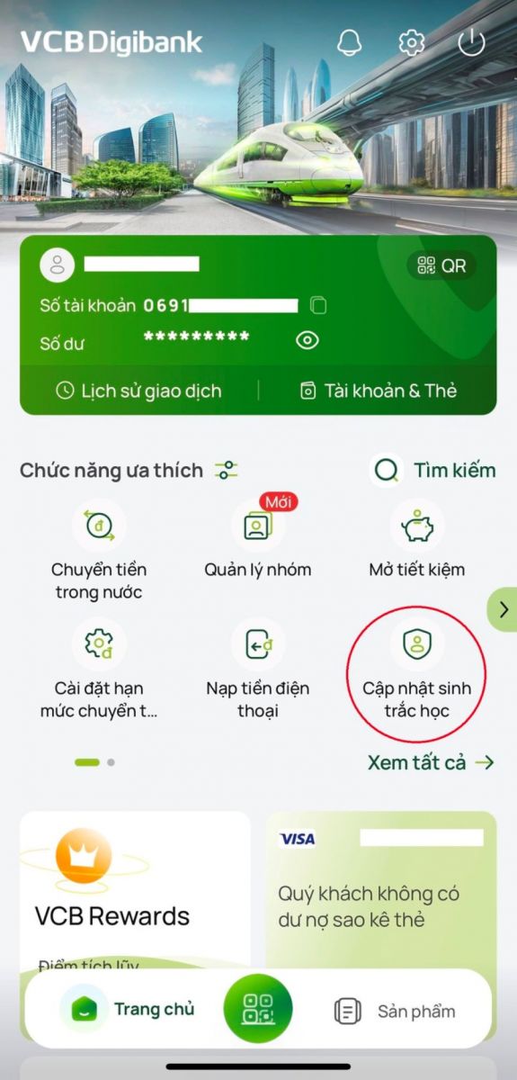 Cách xác thực sinh trắc học ngân hàng Vietcombank, VietinBank, Agribank, BIDV