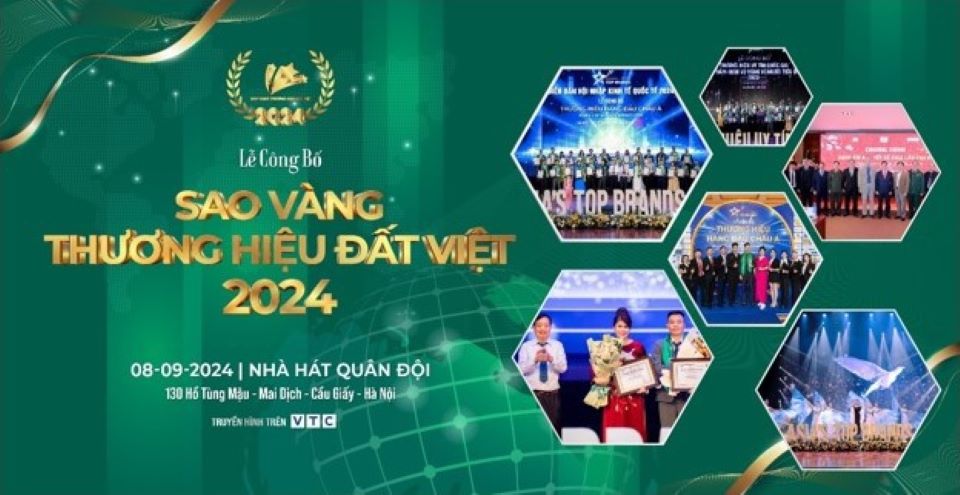 Sao Vàng Thương hiệu Đất Việt 2024: cầu nối giữa doanh nghiệp và người tiêu dùng