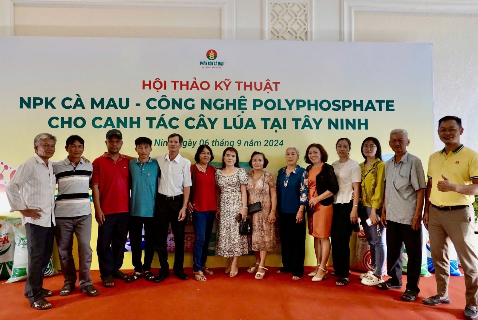 NPK Cà Mau công nghệ Polyphosphate: Điểm sáng cho phát triển cây lúa Tây Ninh