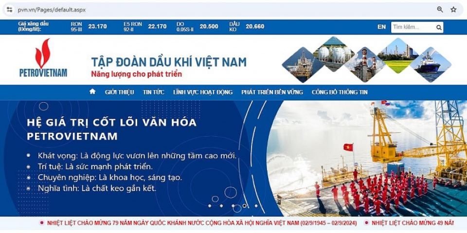 Mạo danh Tập đoàn Dầu khí Việt Nam lừa đảo tuyển dụng