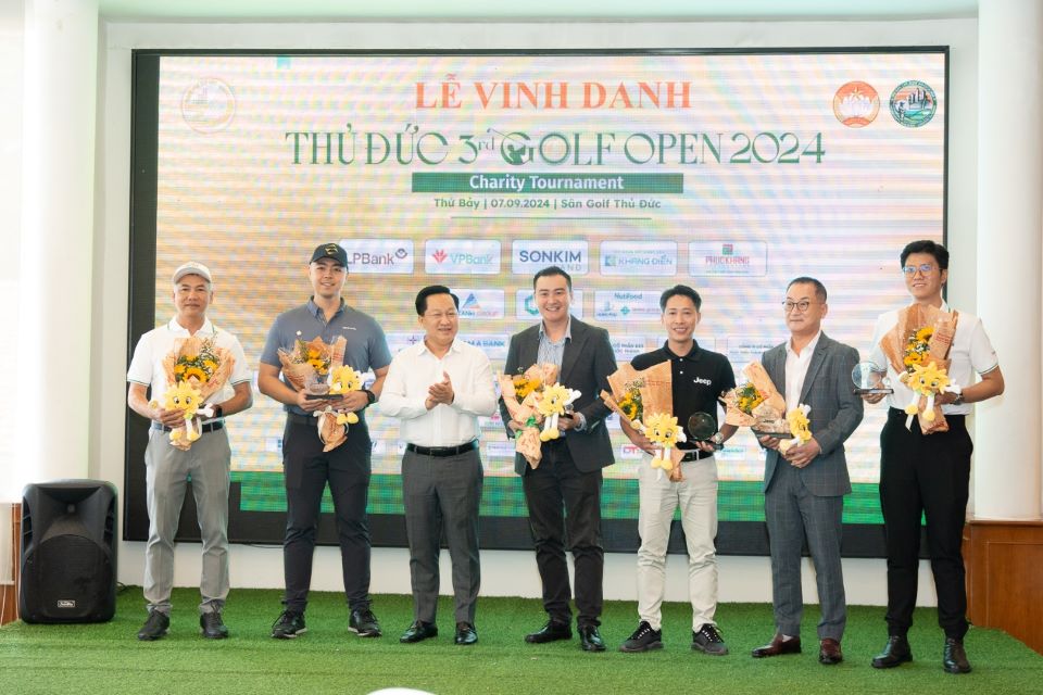 SonKim Land tự hào đồng hành cùng giải Golf Thủ Đức mở rộng lần 3 năm 2024