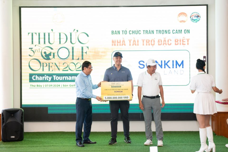 SonKim Land tự hào đồng hành cùng giải Golf Thủ Đức mở rộng lần 3 năm 2024