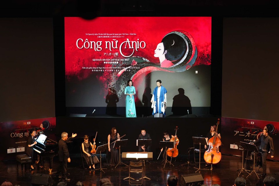 Độc đáo vở kịch kể chuyện âm nhạc opera “Công nữ Anio”