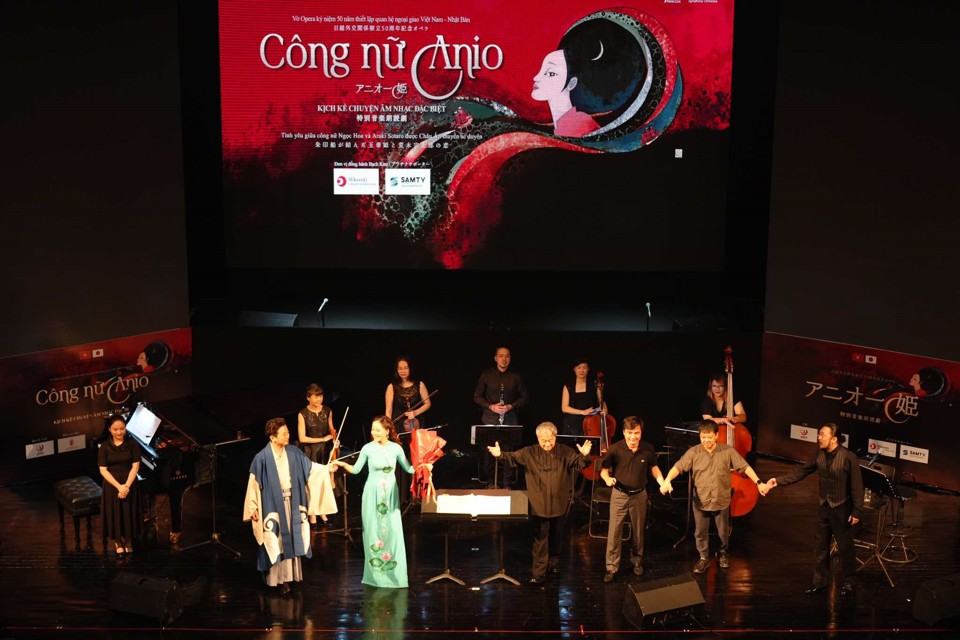 Độc đáo vở kịch kể chuyện âm nhạc opera “Công nữ Anio”