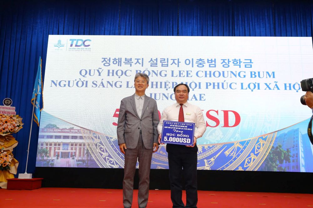 Sinh viên Trường TDC có nhiều cơ hội sang Hàn Quốc học tập, làm việc