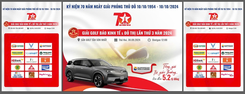 Giải Golf Báo Kinh tế & Đô thị: Sân chơi chuyên nghiệp, kết nối cộng đồng golfer và doanh nghiệp