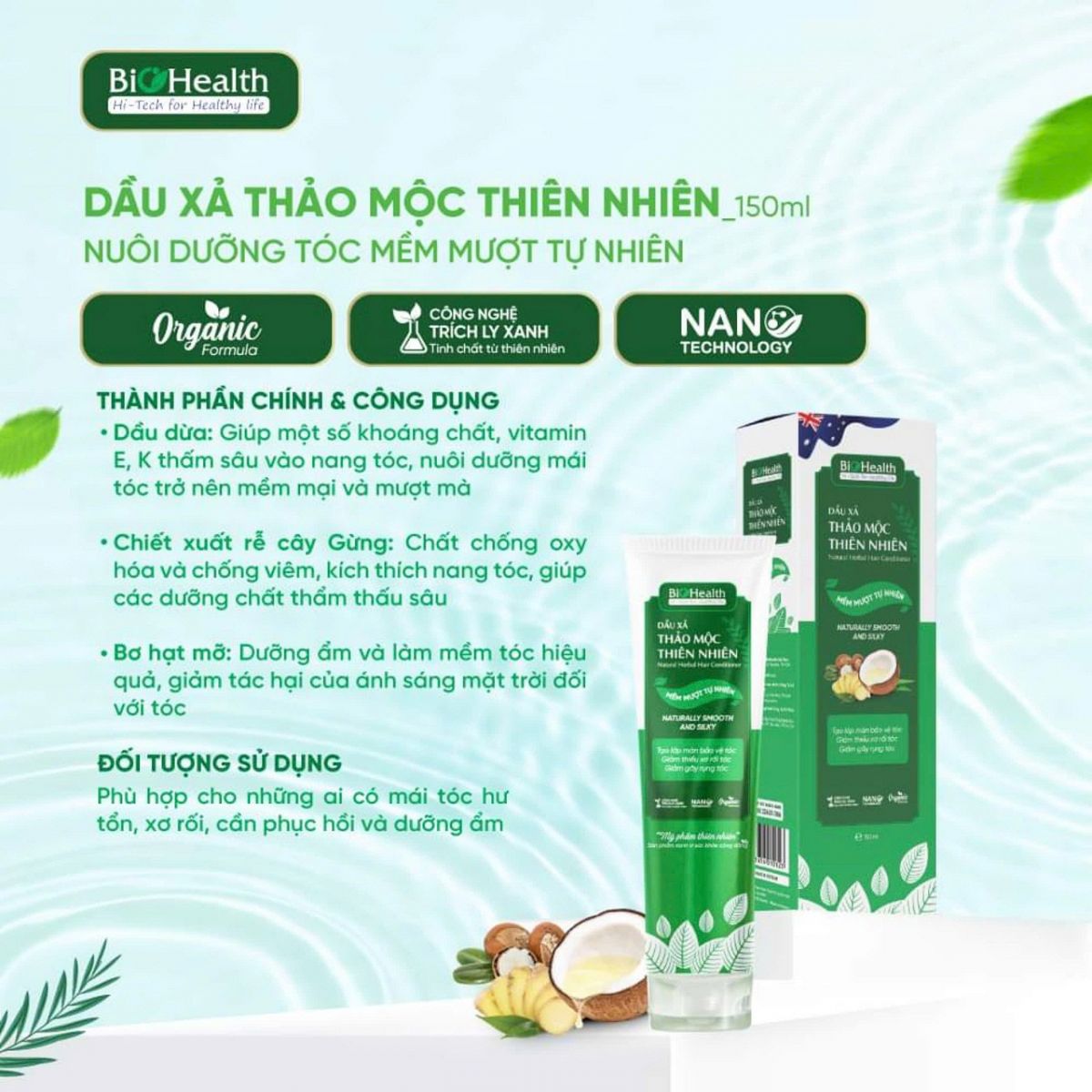 BioHealth – Tiên phong trong xu hướng chuyển đổi xanh, mỹ phẩm hữu cơ thiên nhiên