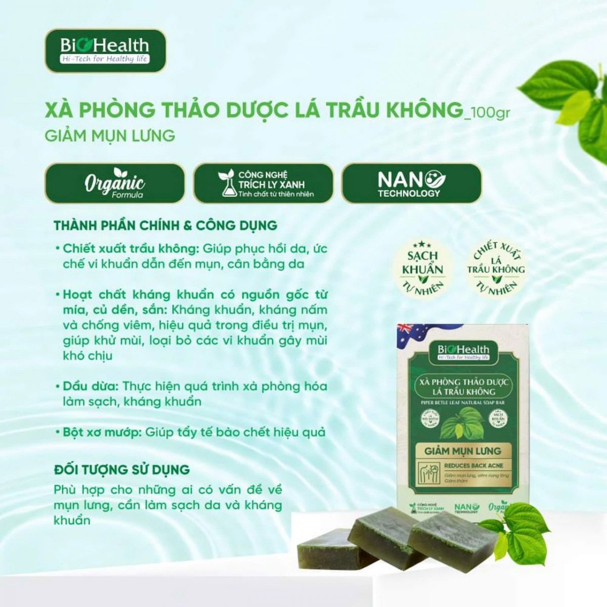 BioHealth – Tiên phong trong xu hướng chuyển đổi xanh, mỹ phẩm hữu cơ thiên nhiên