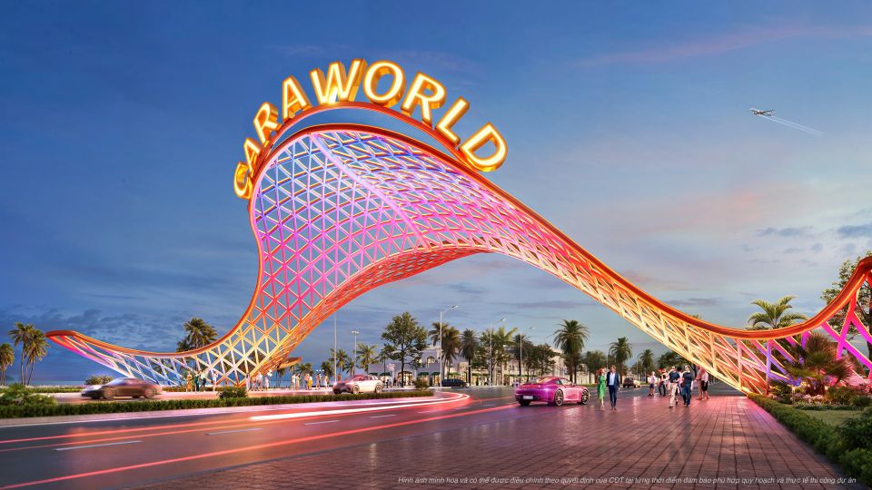 CaraWorld: Siêu đô thị biển sát cạnh sân bay quốc tế Cam Ranh sắp ra mắt