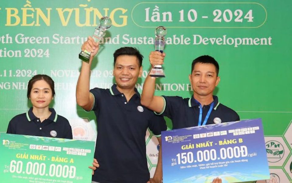 Dự án về khoai mì Củ Chi giành giải nhất cuộc thi khởi nghiệp Xanh