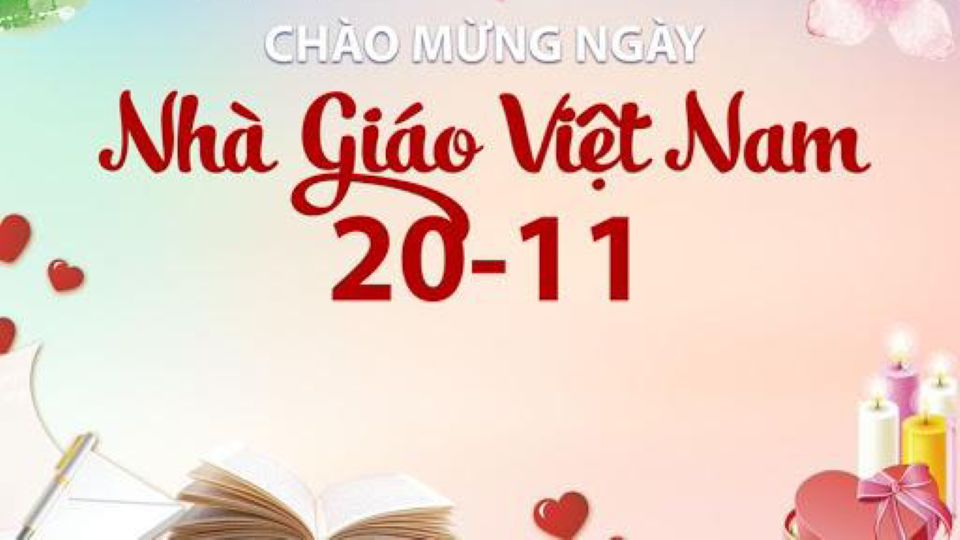 Gợi ý lời chúc 20/11 ý nghĩa, hay nhất năm 2024 tặng thầy, cô giáo