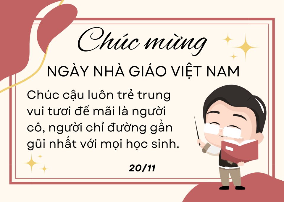 Lời chúc 20/11 ngắn gọn nhất tặng mẹ, vợ, người yêu, anh, chị, em, đồng nghiệp