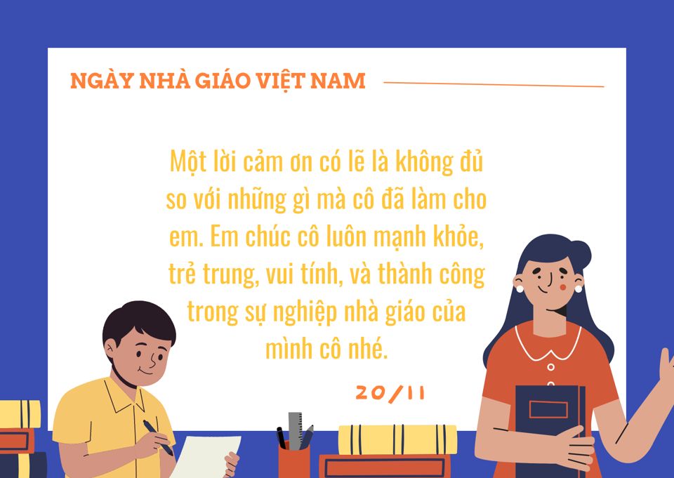 Lời chúc 20/11 ngắn gọn nhất tặng mẹ, vợ, người yêu, anh, chị, em, đồng nghiệp