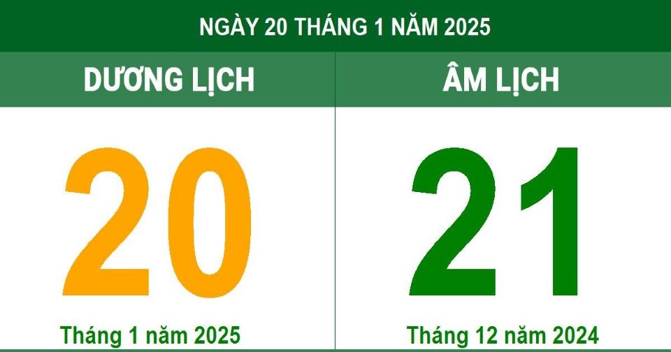 Lịch âm 20/1 chính xác nhất, lịch vạn niên ngày 20/1/2025: Việc nên và không nên làm?